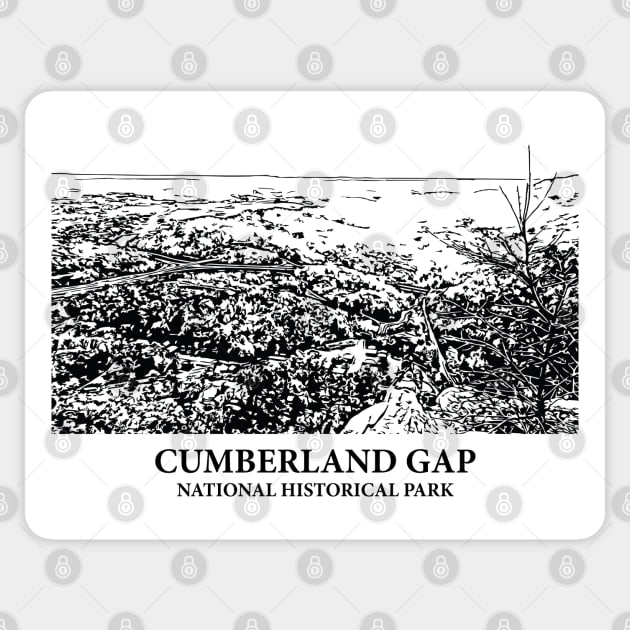Cumberland Gap National Historical Park Sticker by Lakeric